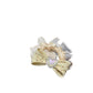 Gifty - Sweet Polka Dot Bow Heart Design Hair Scrunchie