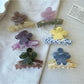Beau - Simple Flower Hair Claw Clip