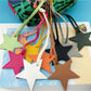 Keypus - Minimalist Five-Point Star Bag Charm Keychain