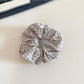 Gifty - Plaid Polyester Fabric Scrunchie