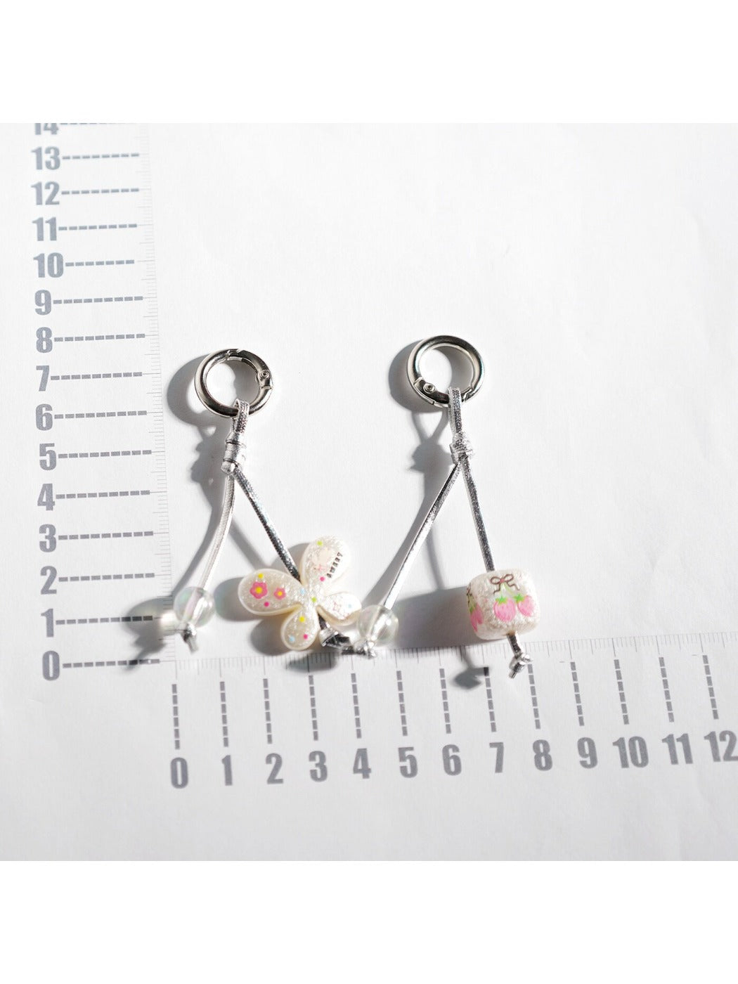 Close-up of Keypus keychain showing detailed facial features