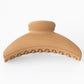 Beau - Minimalist Solid Color Half Circle Claw Clip