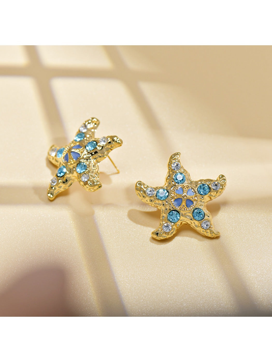 Earedge - Vintage Inspired Starfish Shaped Earrings