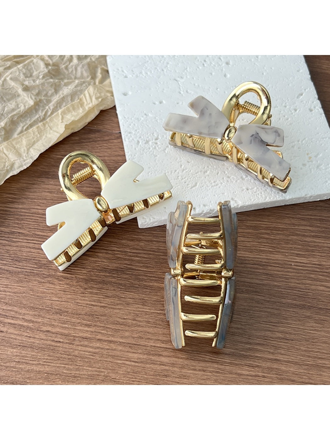 Beau - Elegant Bow Shaped Hair Claw Clip