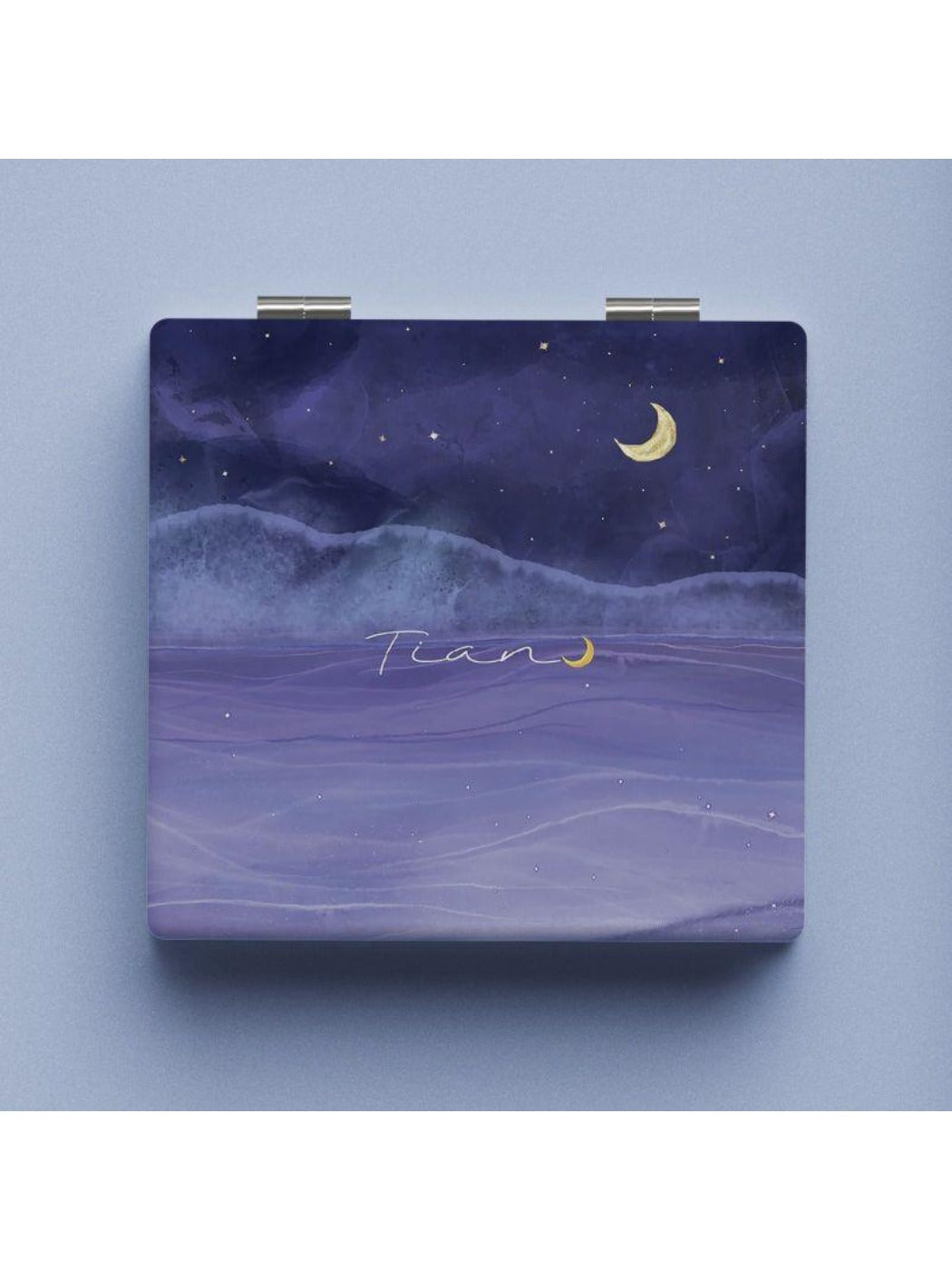 Mirroray - Romantic Starry Sky Pattern Square Vanity Mirror