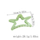 Beau - Glitter Star Shaped Plastic Alloy Claw Clip