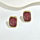 Earedge - Minimalist Geometric Square Earrings