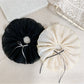 Gifty - Black Crinkle Scrunchie Hair Ties