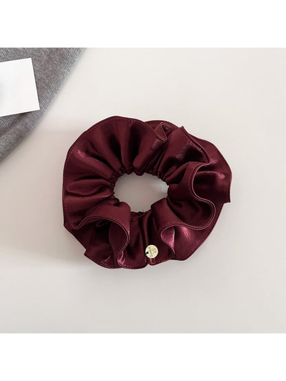 Gifty - Shimmery Double Layer Scrunchie Hair Tie