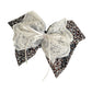 Beau - Layered Floral Bow Lace Detail Claw Clip