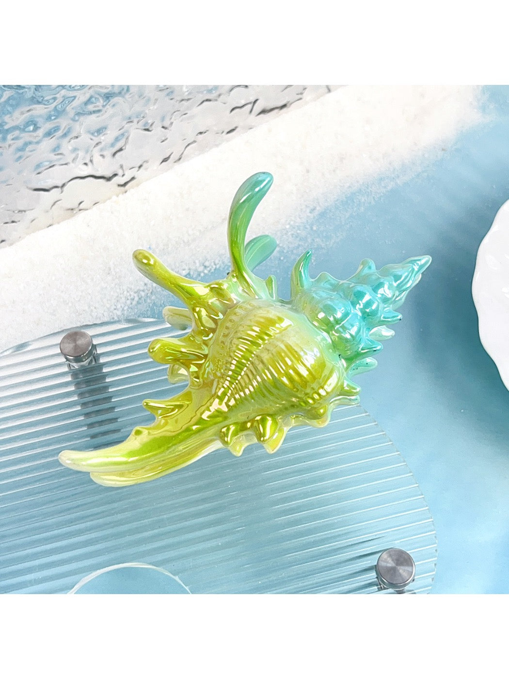 Beau - Colorful Conch Shape Hair Clip