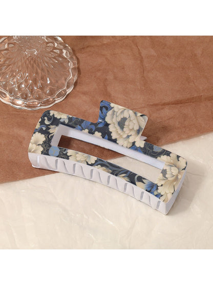 Beau - Classic Floral Pattern Hair Clip