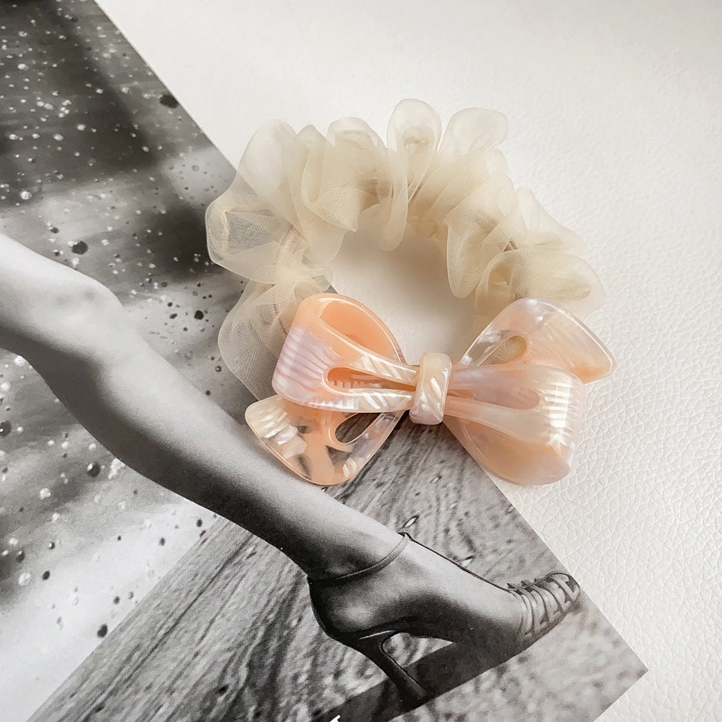 Marbled Bow Scrunchie Collection variant image