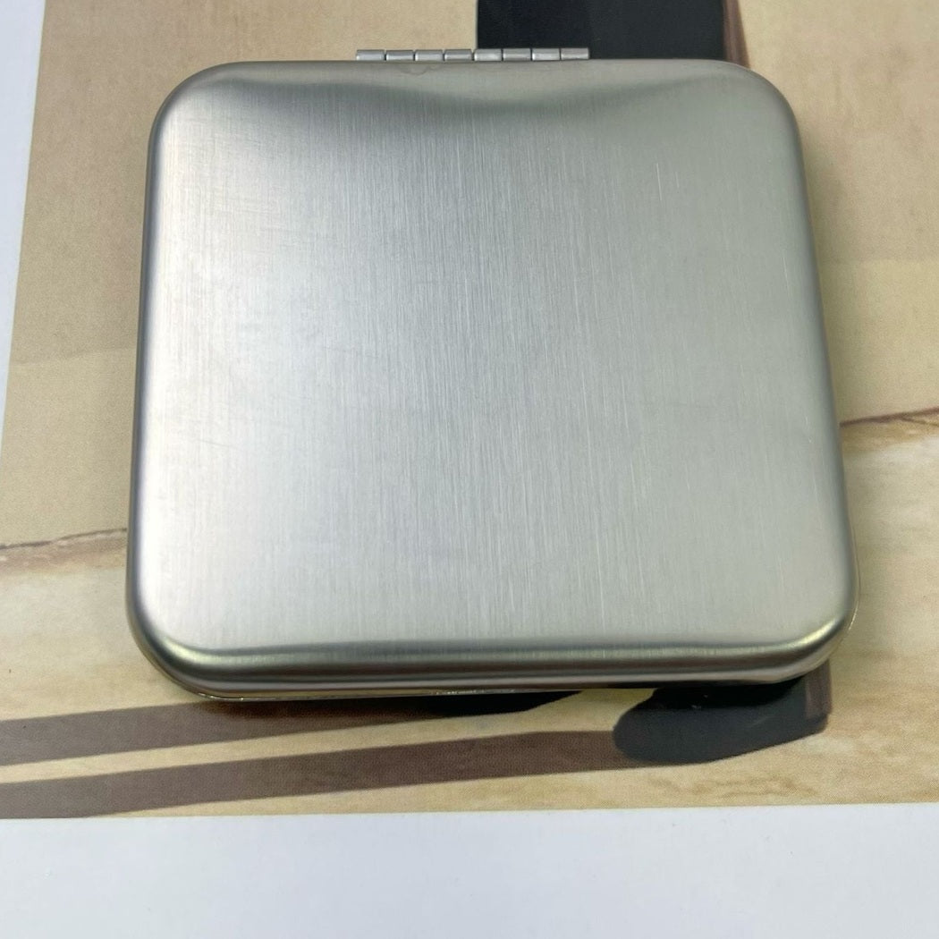 Brushed Finish Folding Compact Mirror variant image