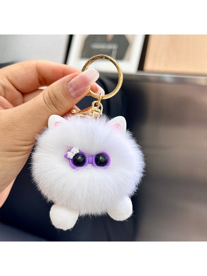 Keypus - Cute Plush Little Soot Ball Keychain