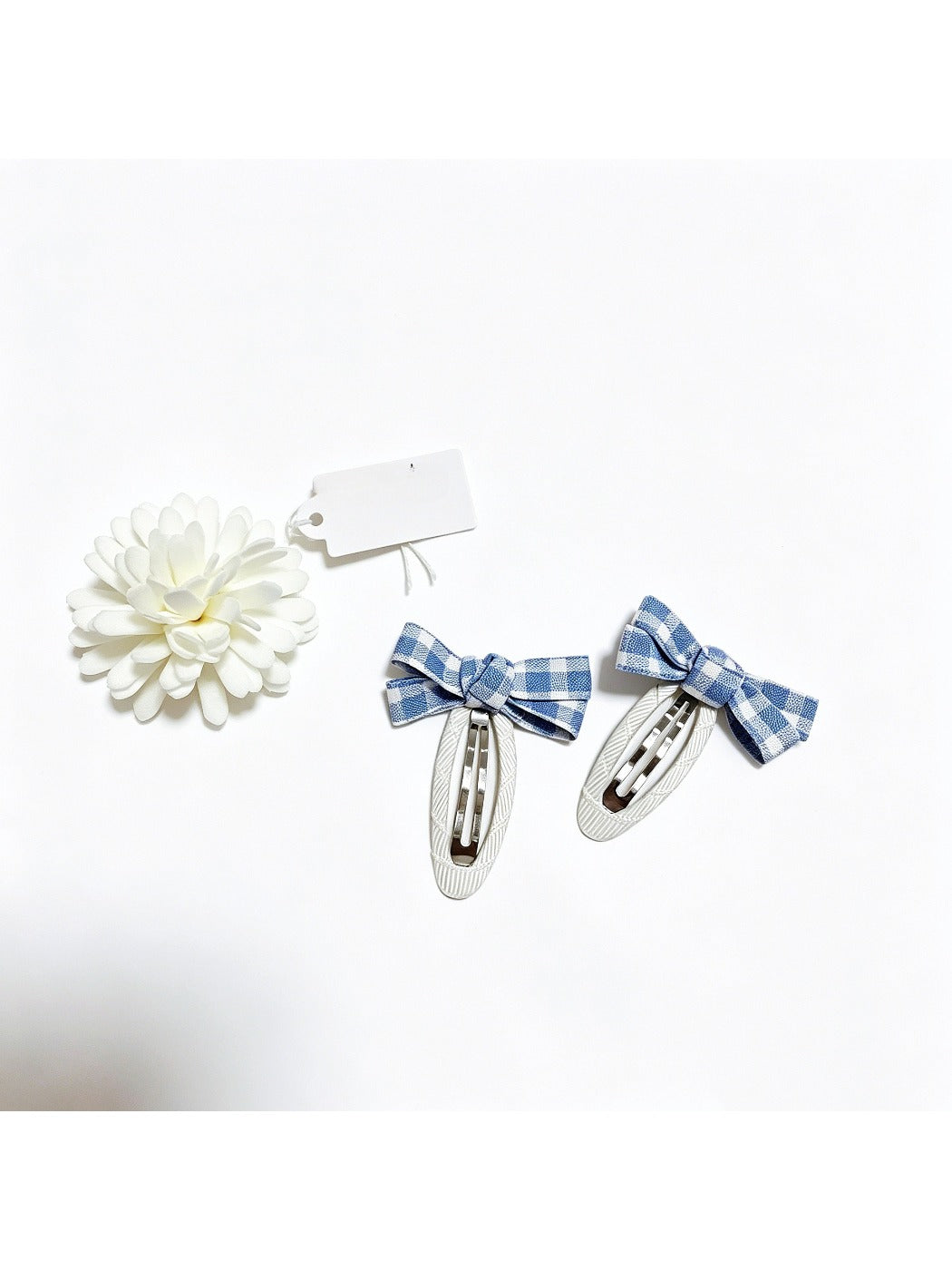 Beau - Gentle Plaid Bow Hair Clip