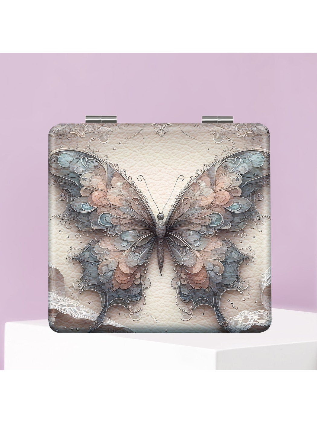 Mirroray - Dreamy Butterfly Design Folding Compact Mirror