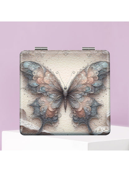 Mirroray - Dreamy Butterfly Design Folding Compact Mirror