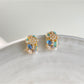 Earedge - Multicolor Small Geometric Stud