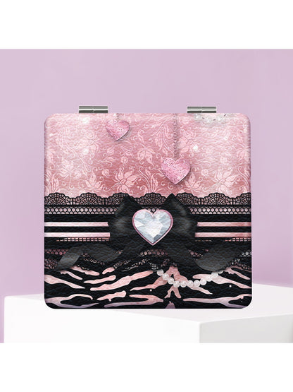 Mirroray - Y2K Style Folding Portable Makeup Mirror