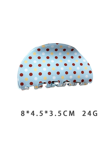 Beau - Modern Minimalist Polka Dot Claw Clip