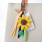 Keypus - Cute Realistic 3D Sunflower Keychain
