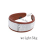 Gifty - Elegant Wide Faux Leather Bow Accent Headband