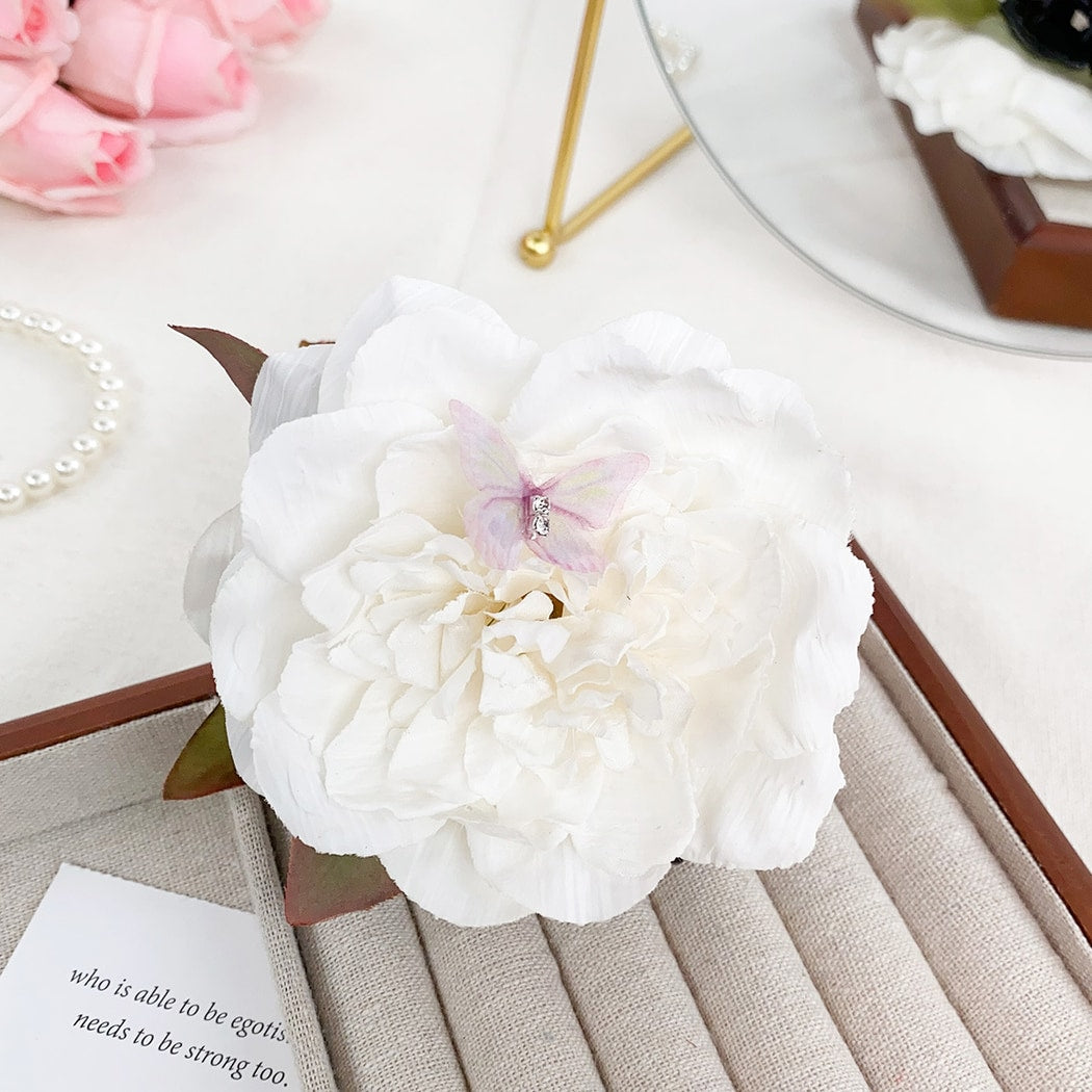 Beau - Elegant Vacation Style Flower Design Claw Clip