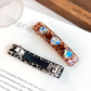 Beau - Vintage Heart Accent Acetate French Barrette