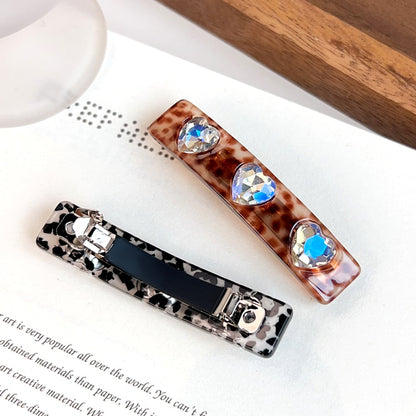 Beau - Vintage Heart Accent Acetate French Barrette