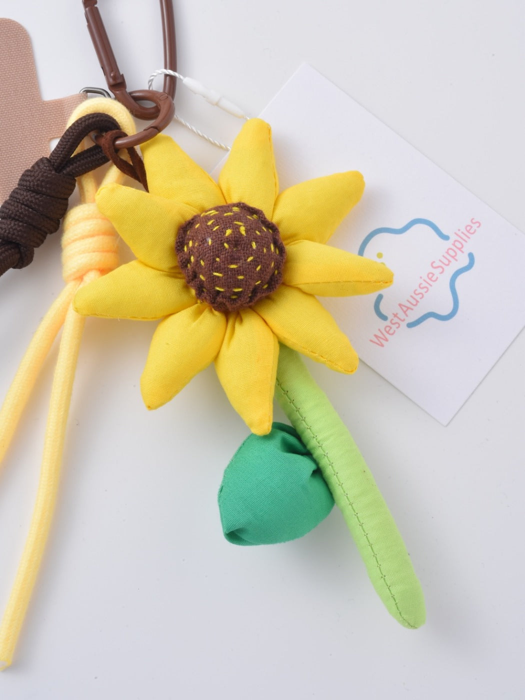 Keypus - Cute Realistic 3D Sunflower Keychain