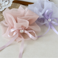 Gifty - Sheer Bow Ribbon Hair Scrunchie