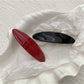 Beau - Solid Color Oval Hair Clip