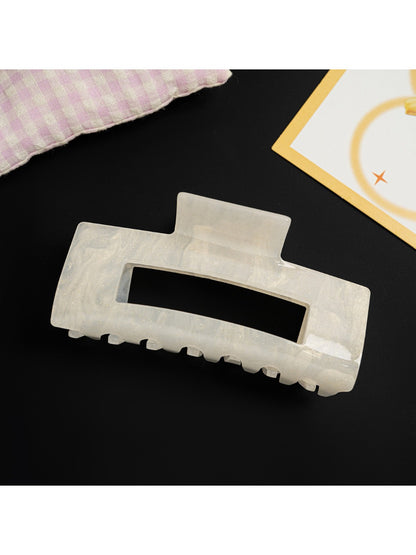 Beau - Solid Gloss Openwork Hair Claw Clip