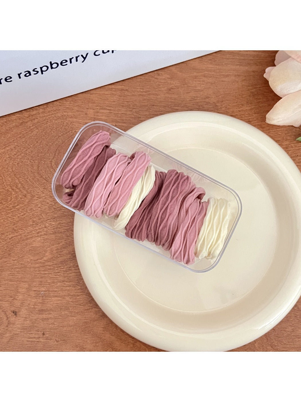 Gifty - Elastic Hair Ties Thick Ponytail Holde