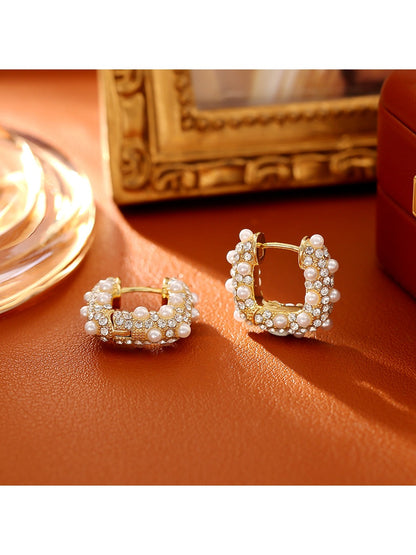 Earedge - Trendy Square Earrings Stylish