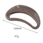 Beau hair clip holding a section of blonde hair styled in a half-updo