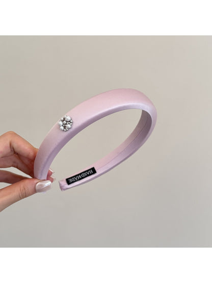Gifty - Floral Detail Satin Finish Women's Headband