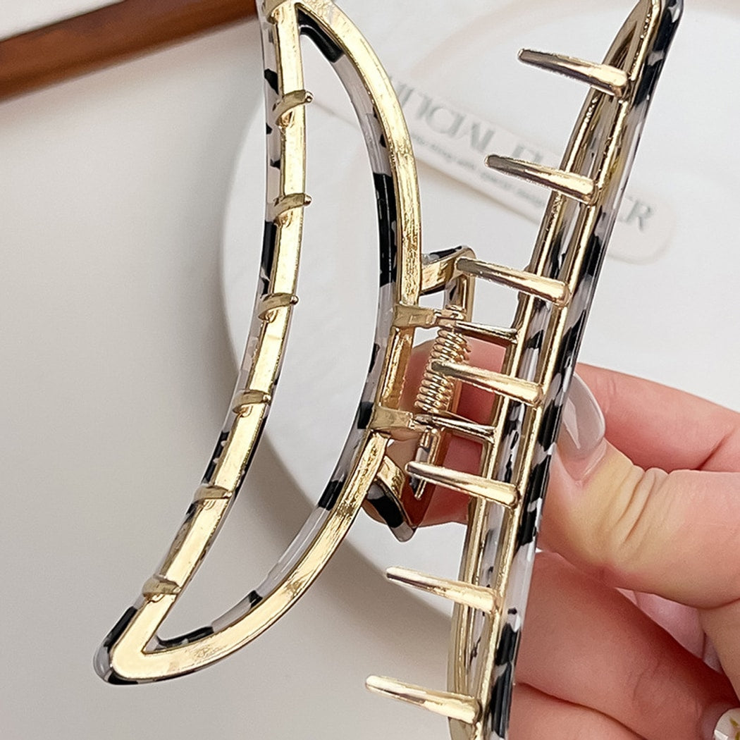 Beau - Elegant Open Crescent Design Claw Clip