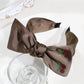 Gifty - Minimalist Cherry Detail Bow Knot Headband