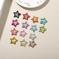 Beau - Sparkly Star Shape Alloy Hair Clip Set