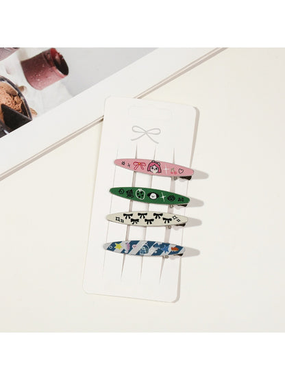Beau - Cute Geometric Hair Clip Set
