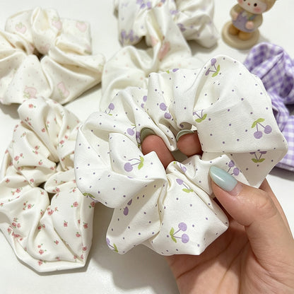 Gifty - Sweet Style Patterned Ponytail Hair Scrunchie
