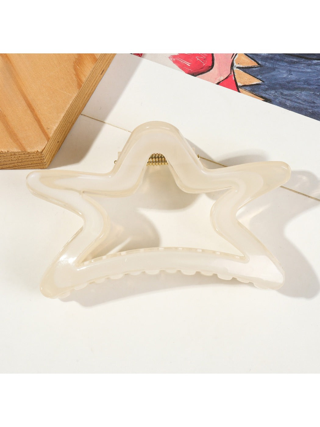 Beau - Christmas Star Shaped Jelly Hair Clips