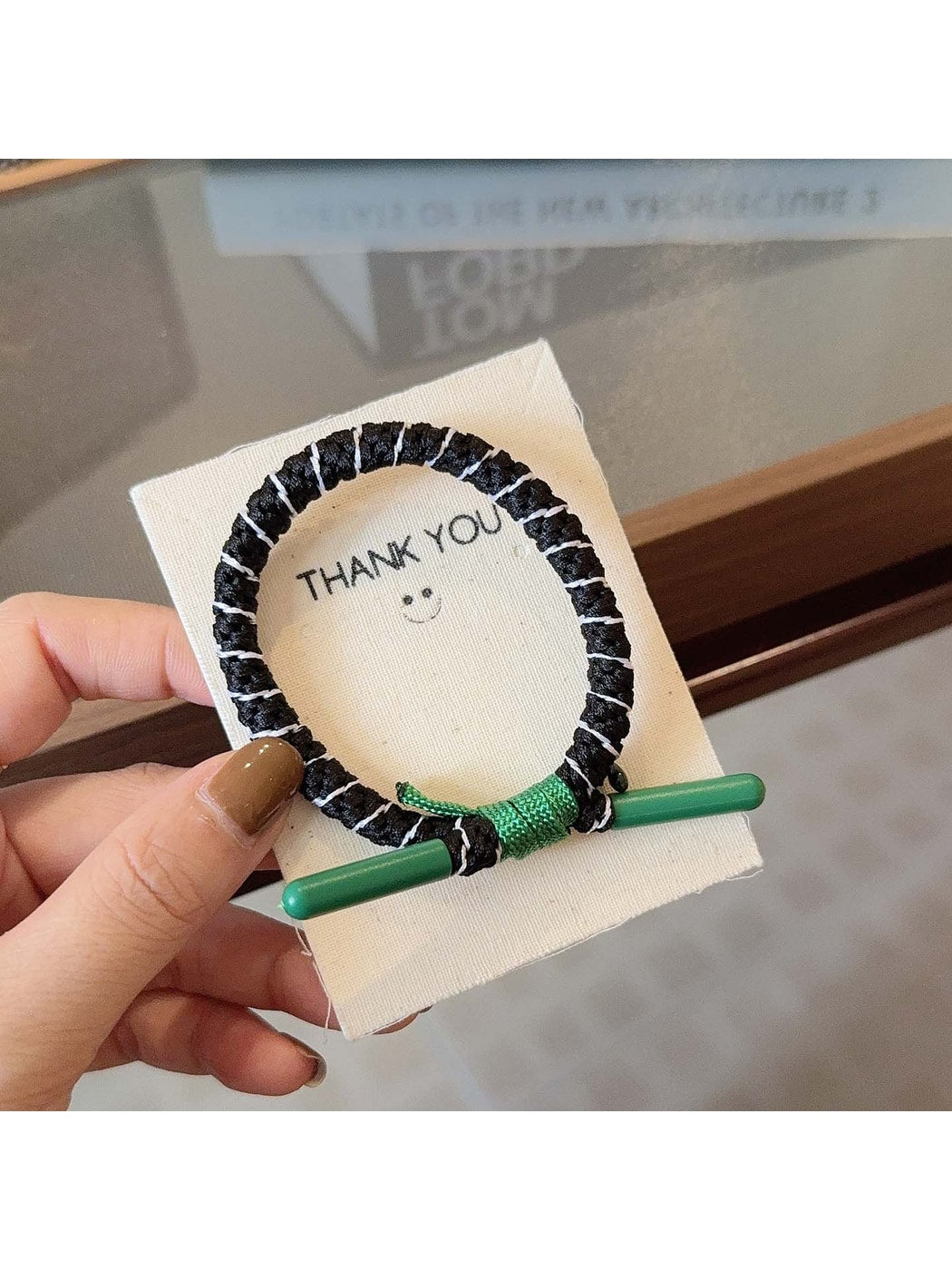 Gifty - Polyester Woven High Stretch Elastic Hair Tie