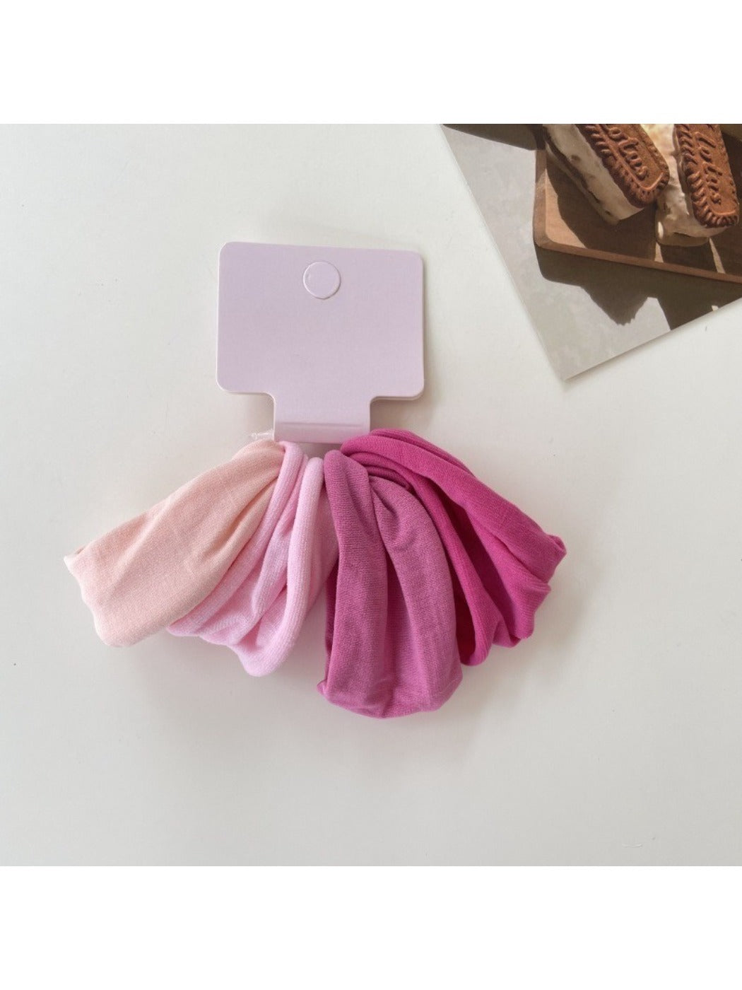 Gifty - Minimalist Solid Color Hair Tie Set