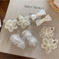 Beau - Elegant White Flower Hair Clip
