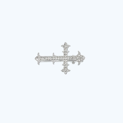 Beau - Elegant Alloy Cross Design Hair Clip