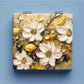 Mirroray - Oil Painting Floral Square Vanity Mirror