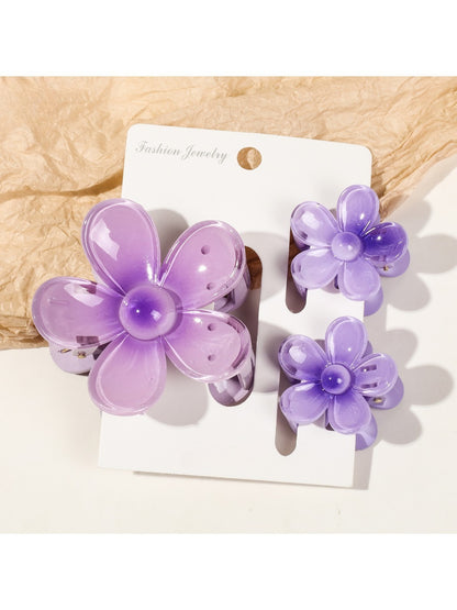 Beau - Flower Hair Clips Set